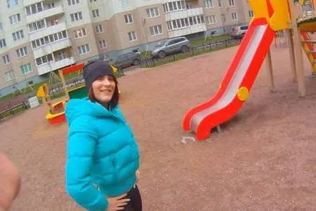 Снял соседку со двора для разового секса